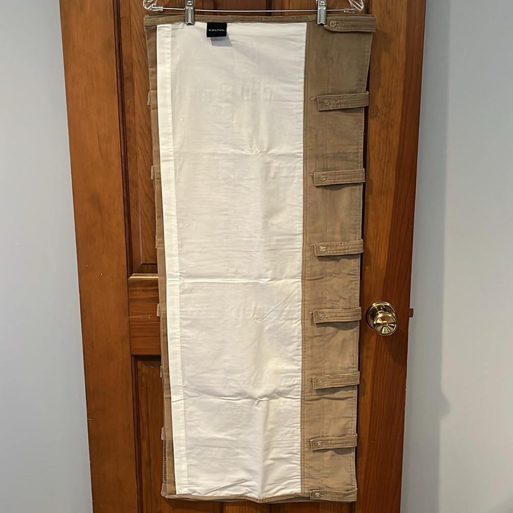 Pair of Nautica Corduroy Valances - Picture 4 of 11
